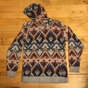 Pac Sun “On the BYAS” Tribal Swearshirt